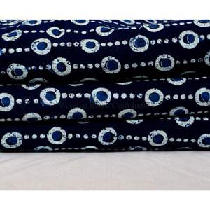 Robe Kaftan pour femme en coton doux à 100 %, imprimée à la main avec des motifs floraux, vêtements de nuit, vêtements de plage, vêtements décontractés, vêtements de mariage, tissu Sanganeri - Product Image 2