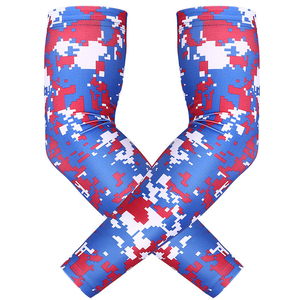 Plus Size Custom <b>Compression</b> Cycling <b>Arm</b> <b>Sleeves</b> Solid Color UV Sun Protection Athletic <b>Arm</b> Warmers for Men Women - Product Image 4