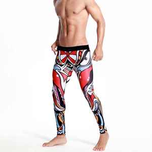 Mens thermal leggings <b>warm</b> stretch base layer pants winter fitness <b>tights</b> soft inner lining comfortable daily wear - Product Image 2