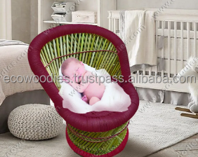 Cesta de Cuna Portátil de Madera Tejida a Mano, Ecológica e Impermeable, para Bebés, Accesorios de Fotografía para Recién Nacidos, Cama para Niños Pequeños, Dormitorio, Sala de Estar - Product Image 6