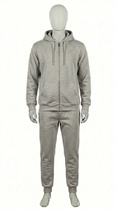 Tracksuit Set <b>Full</b> <b>Zip</b> <b>Hoodie</b> And Tapered Joggers for Wholesale - Product Image 3
