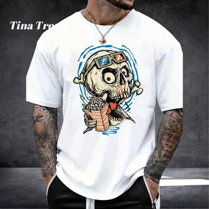 เสื้อยืดแฟชั่นผู้ชาย UrbanFlex ผ้าฝ้ายเนื้อนุ่ม พิมพ์ลาย ดีไซน์ลำลอง สไตล์สตรีท สวมใส่สบาย - Product Image 1