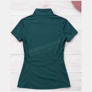 Servicios OEM, Camisetas Ecuestres Personalizadas de Alta Calidad para Mujer, Fabricadas en Fábrica, Camisetas Base Ecuestres para Montar a Caballo - Product Image 5