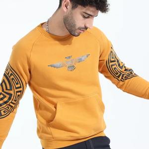 Sweat-shirt d'hiver brodé pour homme, en mélange de coton, pull-over pour adulte, qualité supérieure, fabriqué au Pakistan, OEM, polaire coupe-vent personnalisé - Product Image 4