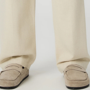 Pantalon en jean pour homme avec taille élastique, matière confortable, cordon de serrage pour un ajustement confortable et décontracté, design avec logo tendance - Product Image 5