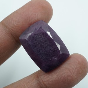 พลอยทับทิมทรงเหลี่ยมเจียระไน: 80.50 กะรัต สีชมพูแดง พลอยเม็ดเดี่ยว - Product Image 6