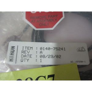 ชุดสายไฟ AMAT 0140-75241, ชุดเซ็นเซอร์ H2 Interlock - อุปกรณ์และอะไหล่เซมิคอนดักเตอร์ระดับโลกที่เชื่อถือได้ - Product Image 1