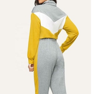 Women's Men's Unisex Winter Solid Short Custom Logo Casual Fleece Breathable Tracksuits Sportswear GymWear Sweatshirt <b>Set</b> - Product Image 5