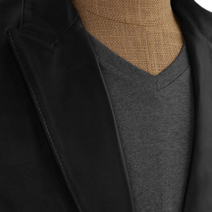 Costumes en cuir pour hommes, ensemble de blazer et pantalon formel de qualité supérieure, élégant, pour le bureau, tenue de mode élégante et ajustée - Product Image 6