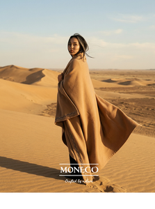 ผ้าห่มขนอูฐมองโกเลียแท้ 100% |   งานปักแบบกำหนดเอง |   โฟร์ซีซั่นส์ |   ซักด้วยเครื่องได้ |   ขายส่งแบบ OEM ODM | - Product Image 2