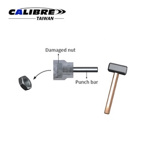 TAIWAN CALIBRE 7pc 3/4"Dr. 27-36mm Impact Twist <b>Socket</b> Set for Removes Damaged Screws & Bolts - Product Image 3