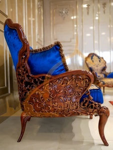 Traditional Living Room <b>Sofa</b> Set Furniture Royal Classic <b>Sofa</b> Set <b>Antique</b> <b>Sofa</b> set Fiber Upholstered <b>Sofa</b> Set Hand Curved - Product Image 4