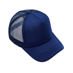Wholesale Fashion Sponge Trucker Big Head Circumference Mesh Baseball Hat Travel Advertising Cap - Product Image 5