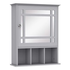 Bathroom Furniture Cabinet with Mirror Elegant Storage Solution for Your Bathroom Space - Product Image 2