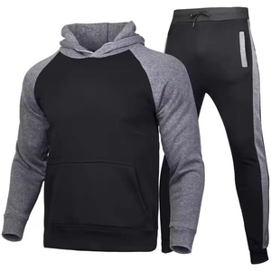 Autumn Winter Unisex <b>Workout</b> <b>Jacket</b> Breathable Sweatpants Set Custom Logo Plus Size Trendy Design for Men's Tracksuits FORTLEO - Product Image 6