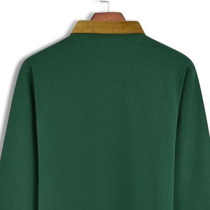 Camiseta de Rugby Extra Grande para Hombre, 240g, 100% Algodón, Transpirable, con Logotipo Personalizado, Color Personalizado, Estilo Urbano - Product Image 5