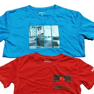 T-shirt décontracté pour homme en coton 100% à manches courtes, personnalisable en gros, séchage rapide, uni - Product Image 2