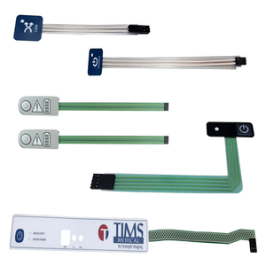 Commutateurs à membrane personnalisés Clavier adhésif étanche pour machine - Product Image 3