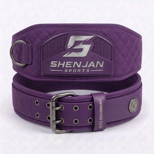Ceinture de musculation double en néoprène avec support dorsal de 5,5 pouces, ceinture de musculation grise respirante en néoprène rembourré - Product Image 1