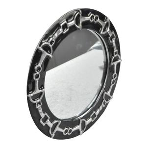 Hot Sell Wall <b>Mirror</b> For Decoration Equestrian Horse Bit Border Design Round <b>Framed</b> <b>Mirror</b> Handmade Contemporary Style <b>Mirror</b> - Product Image 2