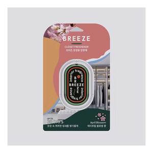 BREEZE Closet Fragrance April Blossom <b>Wardrobe</b> Air Freshener for Clothes <b>Storage</b> Space - Product Image 1