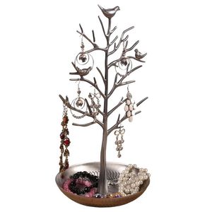 Modern Metal Jewelry Organizer Stand <b>Earring</b> <b>Holder</b> Display Rack Necklace Storage Stand for Necklace and Ring Display - Product Image 4
