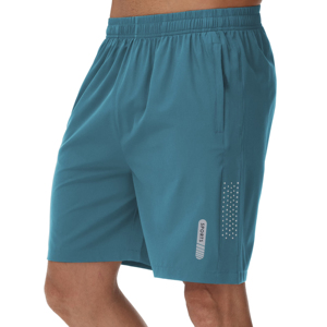 Shorts de sport décontractés pour hommes en polyester solide, séchage rapide, respirants, écologiques, imperméables, pour la course en extérieur et la gym - Product Image 2