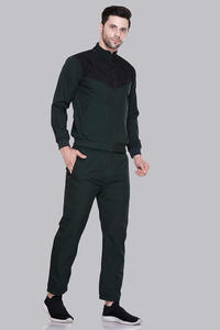 jogger suit men tracksuit zipper cotton sweat suit sport men <b>zip</b> <b>up</b> sports wear tracksuit winter custom logo tracksuits for men - Product Image 2