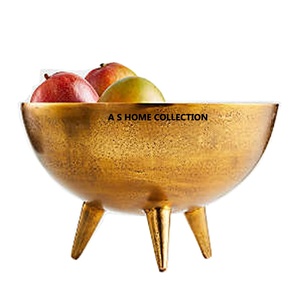 Nouveau style d'ustensiles de cuisine en or Vaisselle de table Nouveau design bol décoré Articles ménagers fabricant en gros fournisseur - Product Image 1