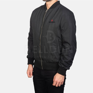 Dernier style 2026 – Blouson bomber homme sur mesure, chaud pour l'hiver – Vente en gros de blousons bomber homme de qualité supérieure - Product Image 2