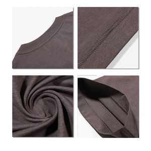 T-shirt surdimensionné en coton 100% de haute qualité, mode été, t-shirt pour homme, streetwear, logo de marque, t-shirt personnalisé - Product Image 6