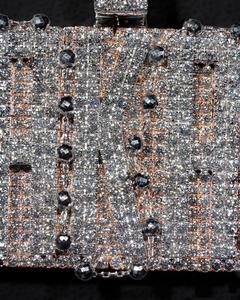 จี้เพชรโมอิสซาไนต์รูปตัวอักษรฮิปฮอปขนาดใหญ่แบบสั่งทำพิเศษ ประดับเพชรเต็มตัว ชุบทองคำสีกุหลาบ สำหรับผู้ชายและผู้หญิง - Product Image 2