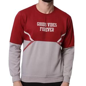 Sweat-shirt personnalisé 100% coton Logo personnalisé impression sweats hommes poids lourd surdimensionné grande taille hommes sweats - Product Image 1