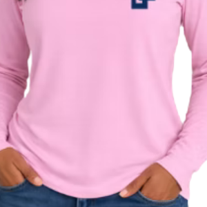 T-shirt à manches longues pour femme, rose, avec motif de lettres, décontracté, streetwear, confortable, vêtements de style de vie - Product Image 4