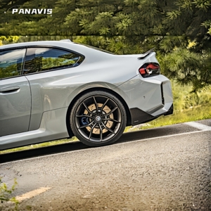 PANAVIS Ailerons latéraux de pare-chocs arrière en fibre de carbone sèche pour BMW M2 G87 2023-2025 - Product Image 4