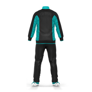 Custom Made OEM Custom Unisex Streetwear Nylon Sweatpants <b>Zip</b> Hoodie Set Regular Plus Size Multiple Color Stacked Windbreaker - Product Image 6