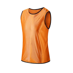 Chalecos de Entrenamiento Amarillos Unisex para Adultos, sin Mangas, Cuello Redondo, Transpirables, de Poliéster, para Deportes, para Todas las Temporadas, para Prácticas de Equipo - Product Image 2
