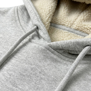 Sudadera con Capucha Personalizada para Hombre, Invierno, Bordado 3D Frontal, Peso Medio, 100% Algodón, Forro Polar Transpirable, Resistente al Viento, Corte Holgado, Estilo Urbano - Product Image 3