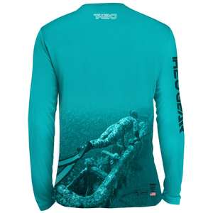Custom Logo Polyester Spandex Waterproof UPF50 Fishing Wear Soft Quick Dry Breathable Sublimation Printed Hoodie Shirts - Product Image 5