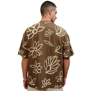 เสื้อยืดผู้ชาย 300 แกรม ผ้าฝ้าย 100% คอริบบ์ ทรงโอเวอร์ไซส์ ไหล่ตก เสื้อยืดเปล่า สตรีทแวร์ เสื้อยืดหนาน้ำหนักมากสำหรับผู้ชาย - Product Image 3