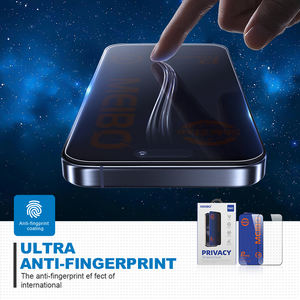 Protection d'écran anti-espion <span class=keywords><strong>MEIBO</strong></span> 28 degrés, verre trempé électroplaqué anti-regard pour iPhone 16 17 Pro Max - Product Image 2