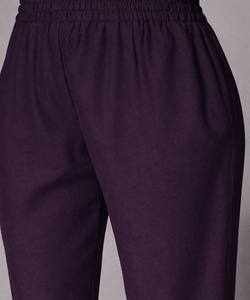 Conjunto de dos piezas de algodón con bordado de red elegante y diseño indio moderno, con dupatta, para uso festivo, precio al por mayor, prenda étnica, morado - Product Image 3