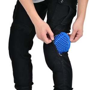 Vêtements de sport pour moto, coupe-vent, grande taille, jeans ignifuges, matériau de haute qualité, imperméables pour hommes, 1 pièce - Product Image 3
