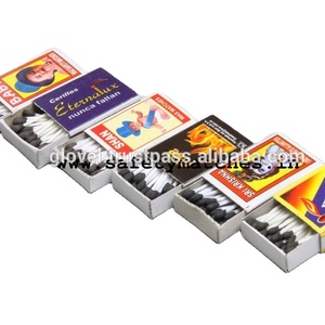 ไม้ขีดไฟอินเดียราคาประหยัด เป็นมิตรกับสิ่งแวดล้อม พร้อมพิมพ์โลโก้ตามสั่ง จำหน่ายจำนวนมาก ปลอดภัย ติดไฟนาน - Product Image 3