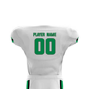 Uniformes de football américain respirants sur mesure en gros, maillots de sport à manches courtes imprimés par sublimation, option grande taille - Product Image 4