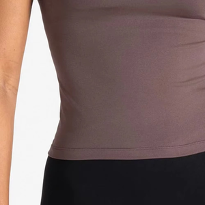 Camiseta Deportiva para Mujer, Ligera, Transpirable, Tejido Deportivo, para Entrenamiento Diario en el Gimnasio, OEM, ODM, Pedidos al por Mayor Disponibles - Product Image 6