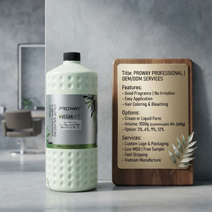 Low MOQ Private Label Hair <b>Bleach</b> <b>Developer</b> Permanent Coloring Formula - Product Image 1