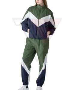 Conjunto de Pantalón y Chaqueta Cortavientos Ligera Personalizada 2026, Chándal Deportivo para Mujer, Chándal de Nailon Impermeable Personalizado al por Mayor - Product Image 1