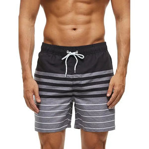Shorts de Baño al por Mayor con Logotipo Personalizado, Suministro a Granel, Secado Rápido, Ecológicos, Transpirables, con Cierre de Cordón, Traje de Baño de Poliéster para Hombre - Product Image 6