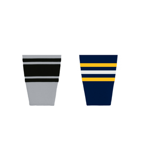 Chaussettes de hockey sur glace personnalisées par sublimation, légères, respirantes, pour équipe, haute élasticité, antidérapantes, protection, séchage rapide, sport - Product Image 4